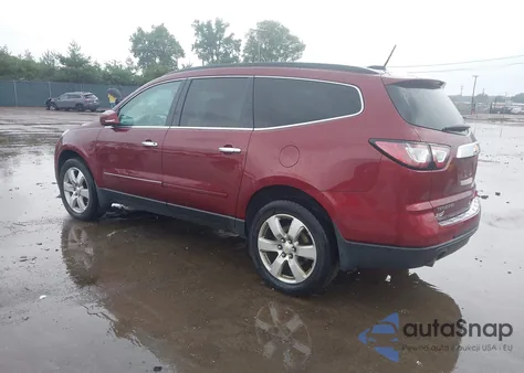 2017 Chevrolet Traverse Premier from USA, damaged, VIN 1GNKRJKD6HJ296661